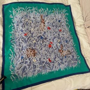 Hermes - Rabbit in Wheatfield Scarf